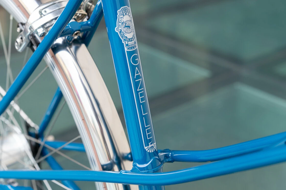 Rower miejski Gazelle Van Stael Ink Blue 59