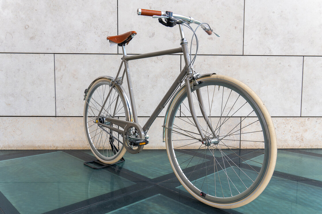 Rower miejski Gazelle Van Stael Męski Moon Rock