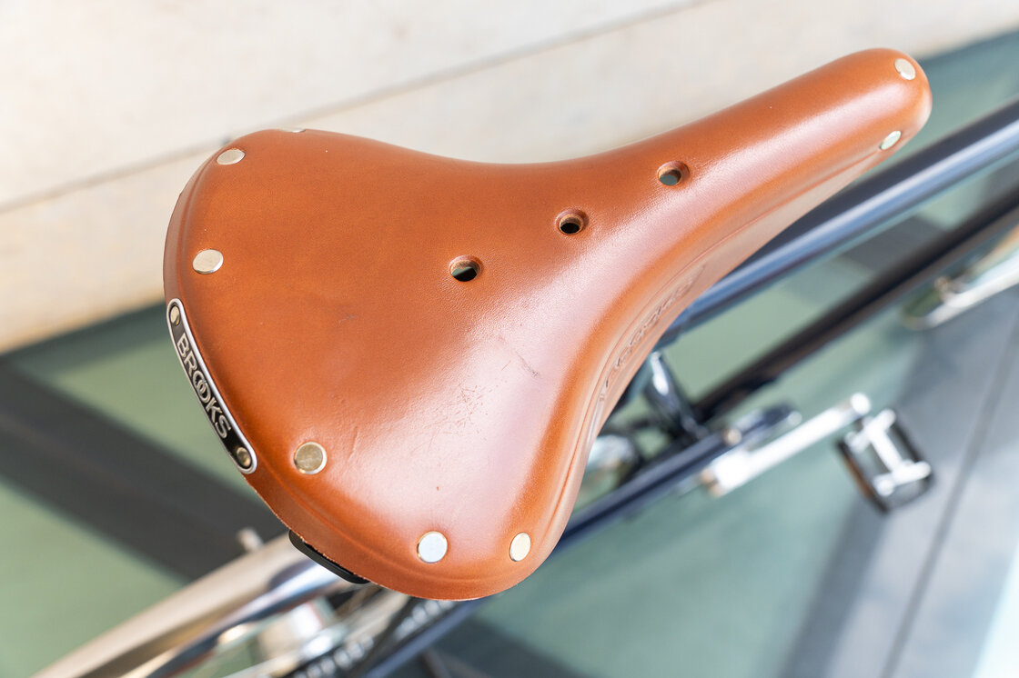 Rower miejski Gazelle Van Stael Męski Navy Blue