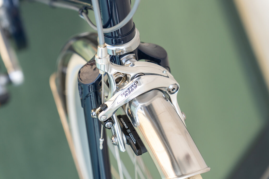 Rower miejski Gazelle Van Stael Męski Navy Blue