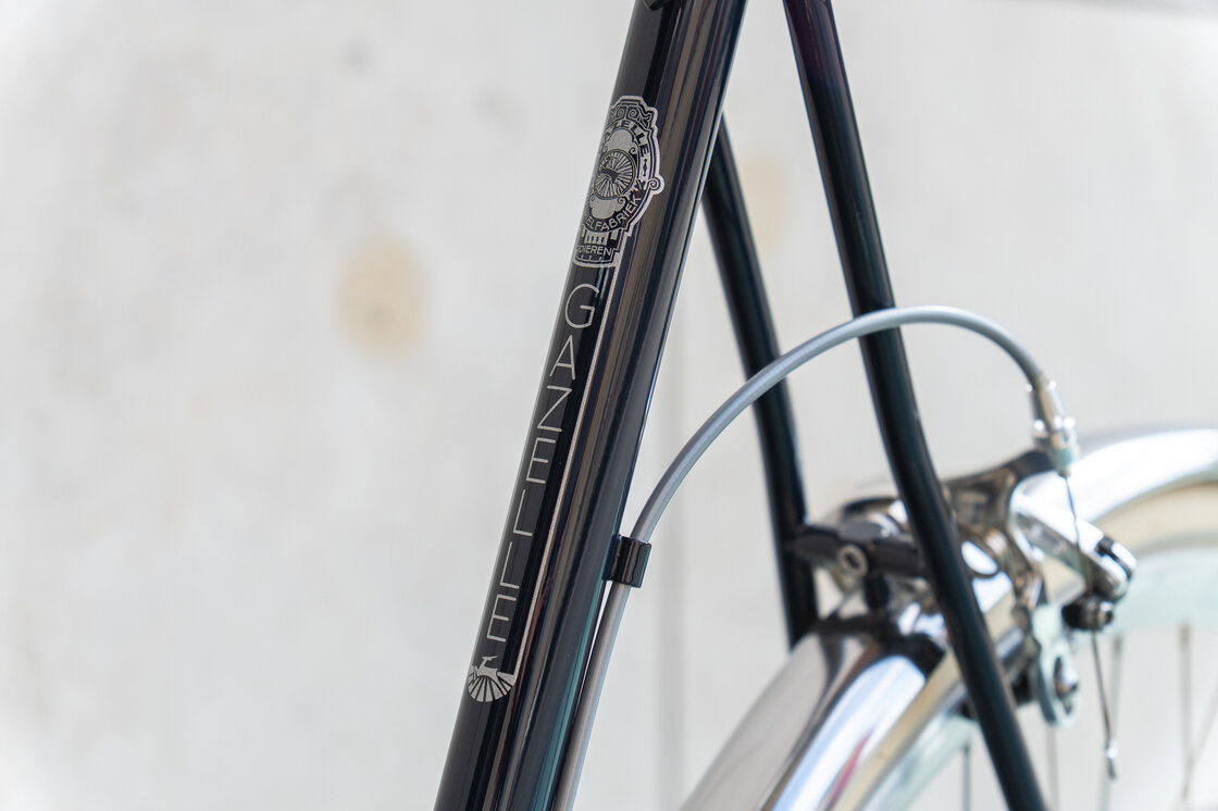 Rower miejski Gazelle Van Stael Męski Navy Blue