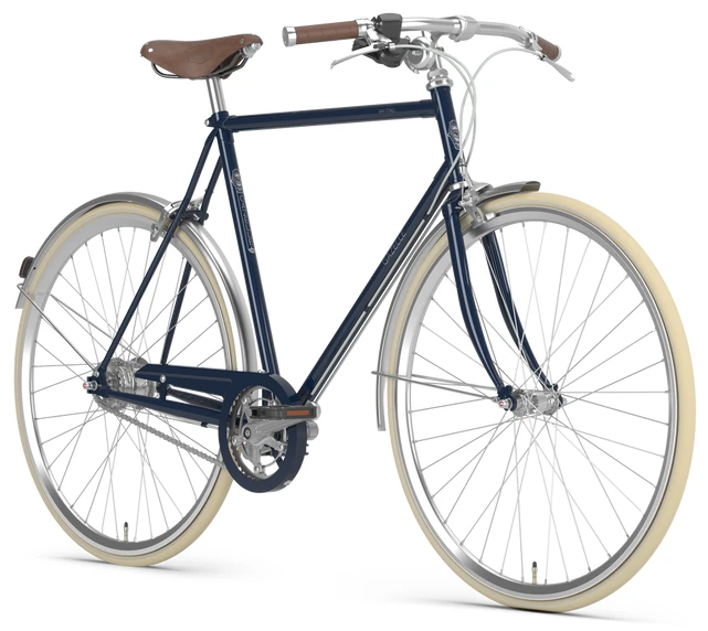Rower miejski Gazelle Van Stael Męski Navy Blue 64