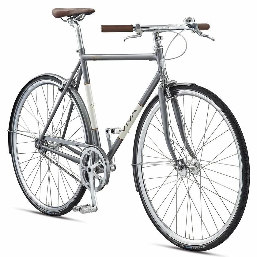 Rower miejski VIVA Bellissimo SingleSpeed Silver