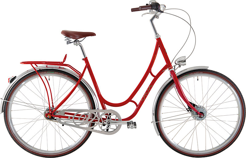 Rower miejski Viva Juliette Deluxe R7 Red