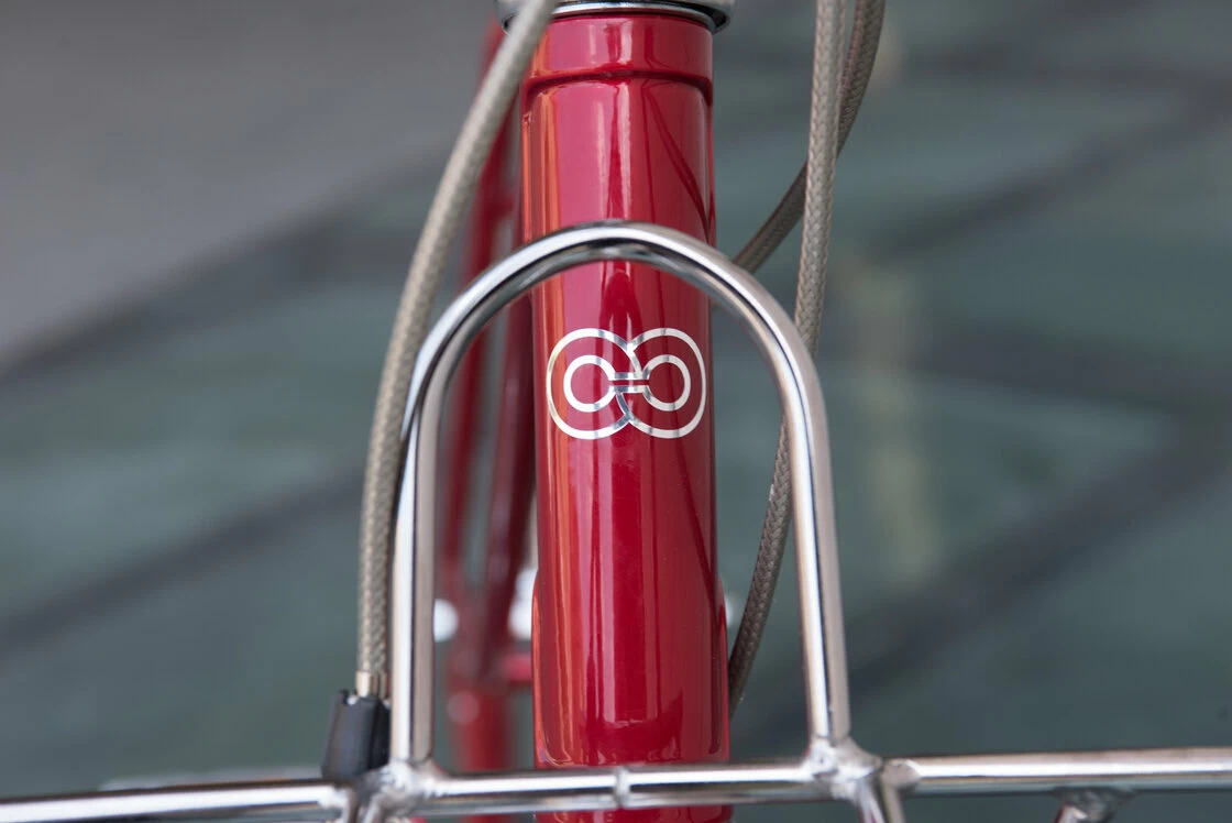 Rower miejskie Creme CafeRacer 3S Czerwony