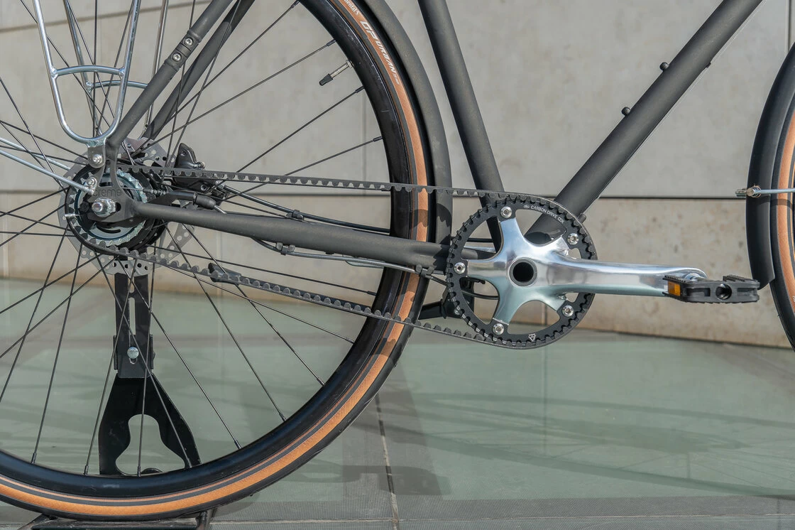 Rower na pasku Creme Ristretto Lightning Alfine 8