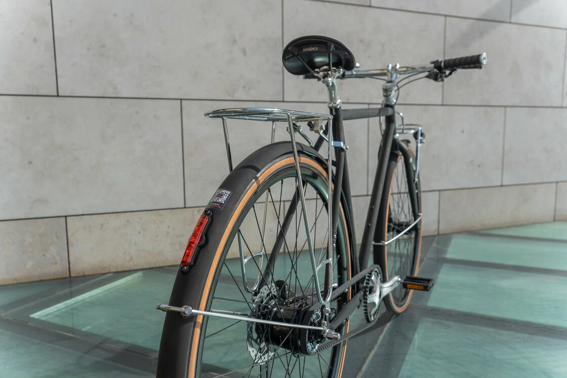 Rower na pasku Creme Ristretto Lightning Alfine 8