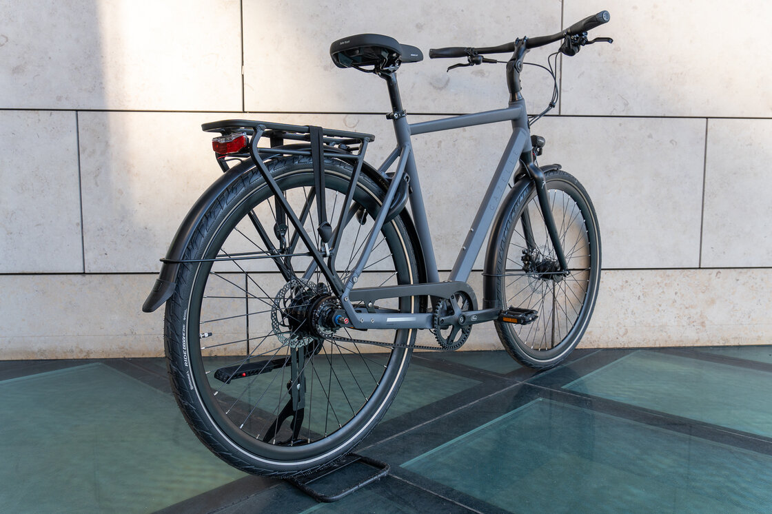Rower na pasku Gazelle Chamonix S11 Alfine 11 Męski Cloud grey mat