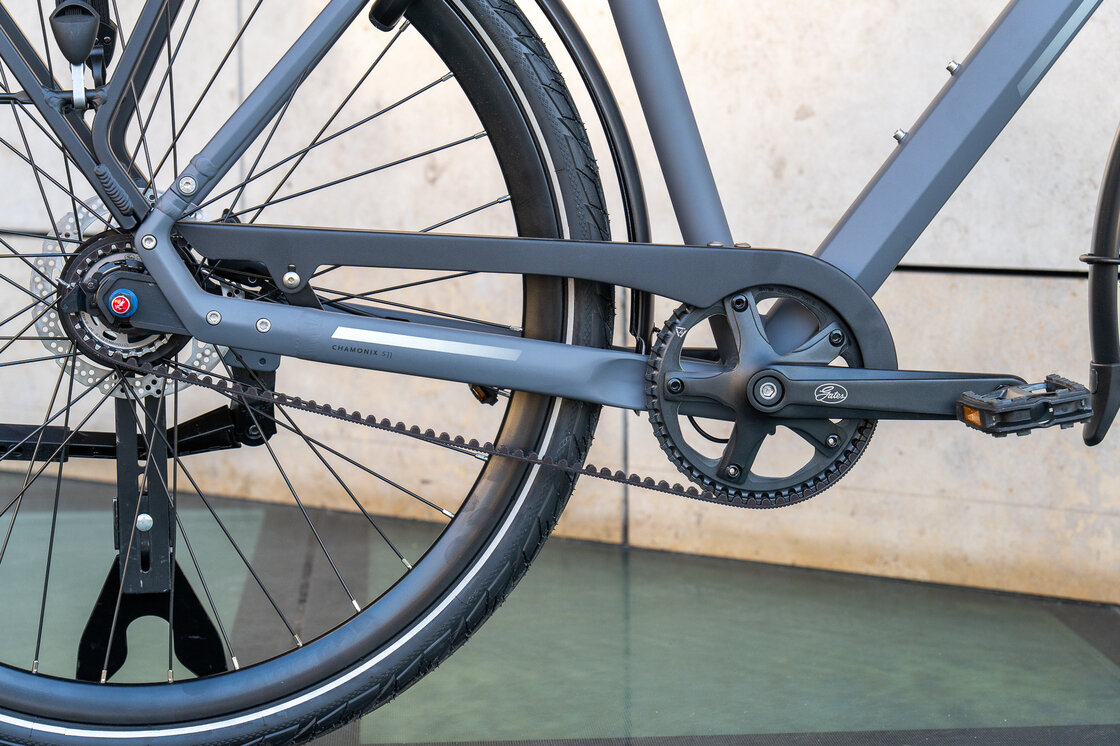 Rower na pasku Gazelle Chamonix S11 Alfine 11 Męski Cloud grey mat