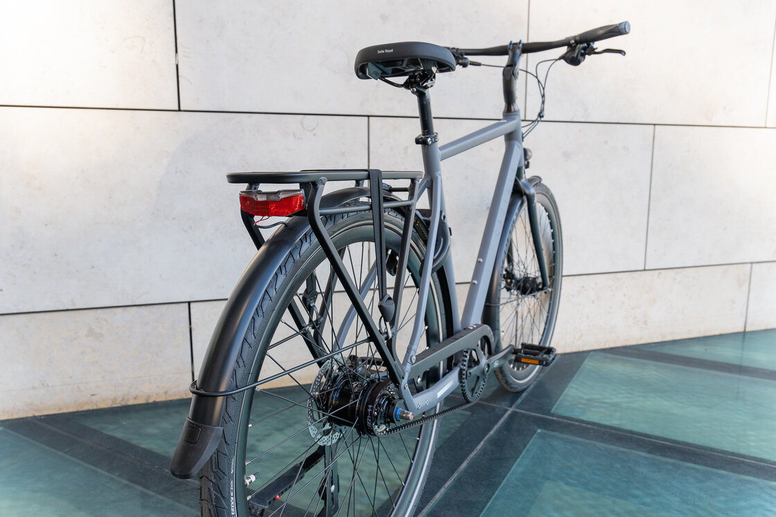 Rower na pasku Gazelle Chamonix S11 Alfine 11 Męski Cloud grey mat