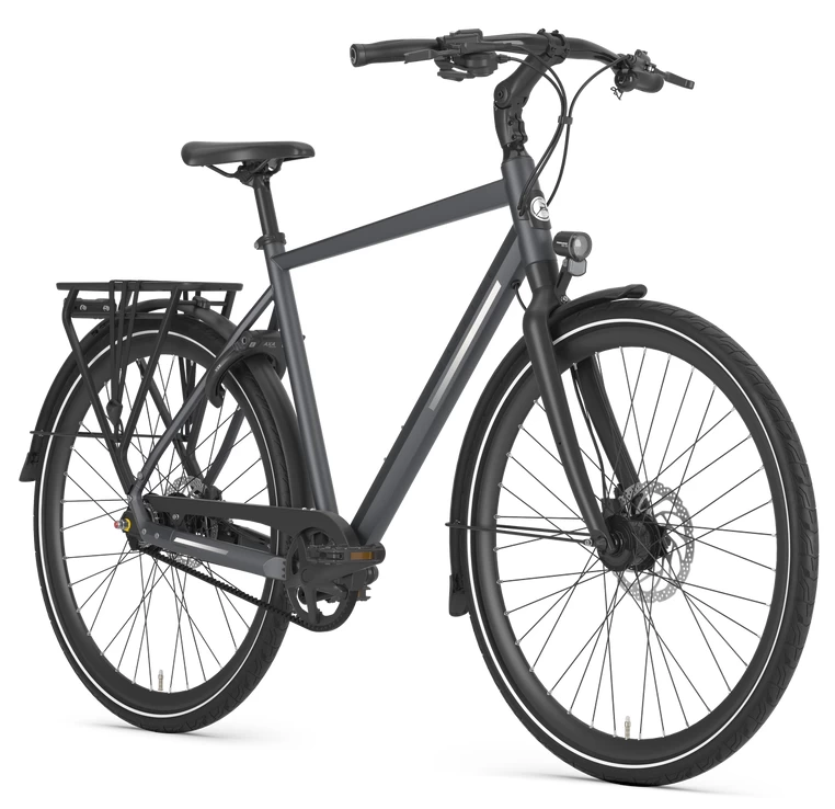 Rower na pasku Gazelle Chamonix S11 Alfine 11 Męski Cloud grey mat 57