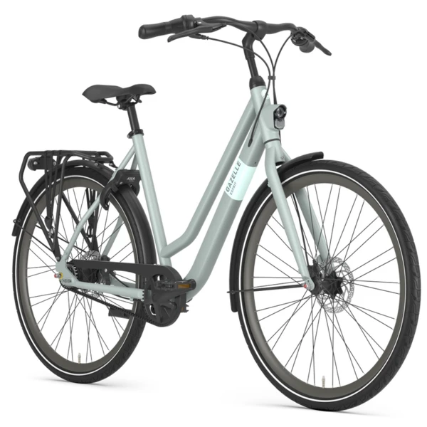 Rower na pasku Gazelle Esprit S7 Light olive mat • RoweryStylowe.pl