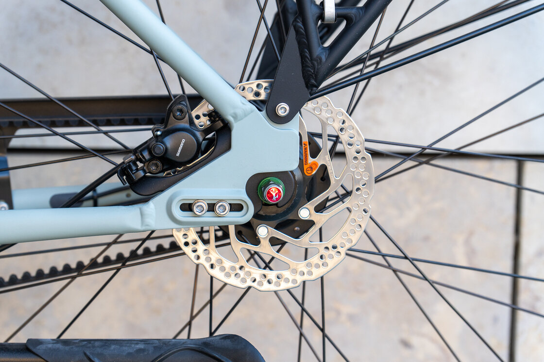 Rower na pasku Gazelle Esprit S7 Light olive mat