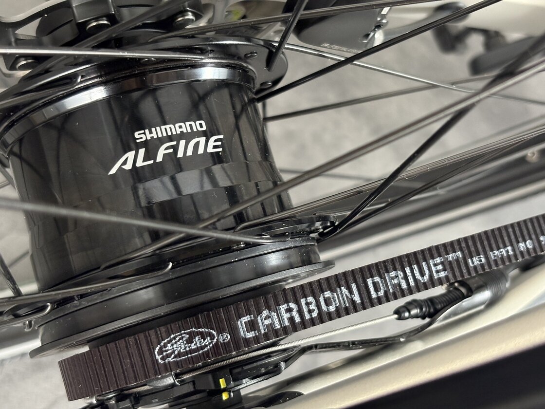 Rower na pasku KOGA F3 8.0 (Alfine 11) MY27 Platina Silver Mat