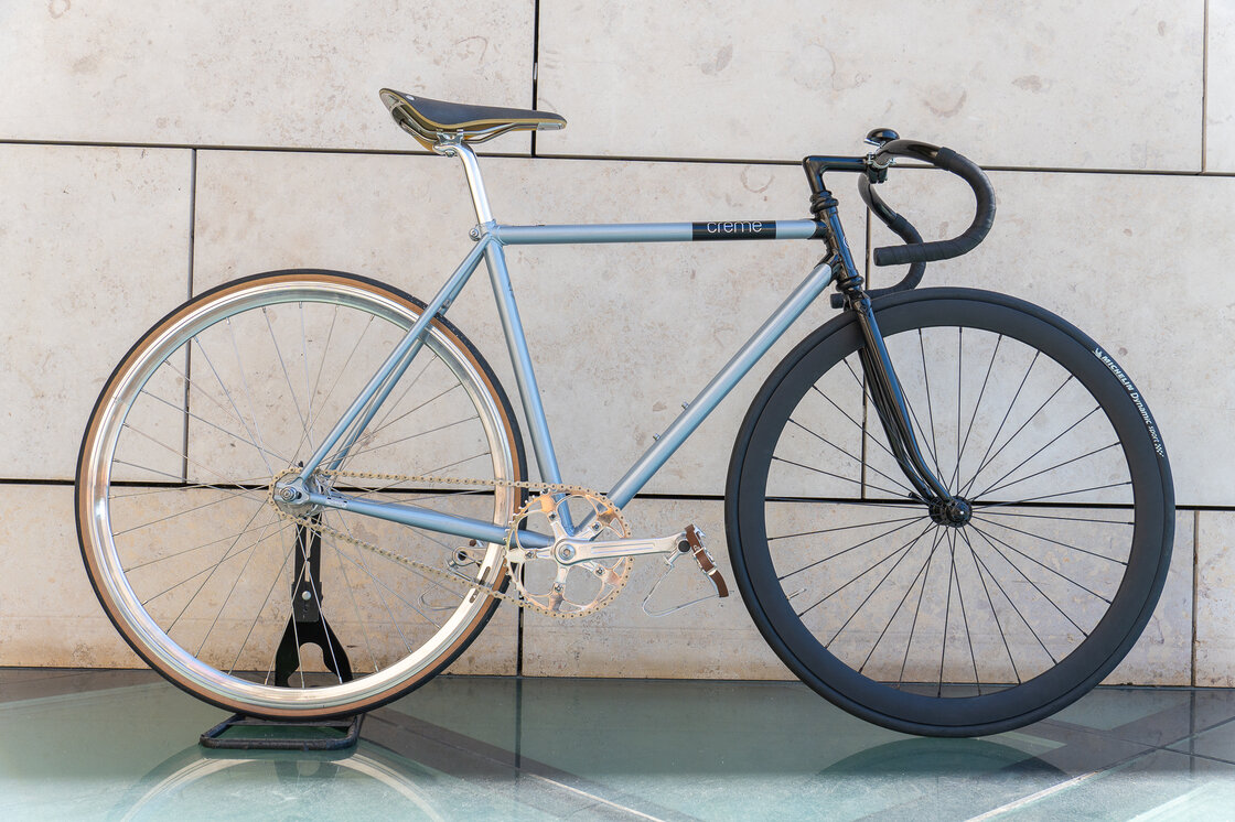 Rower ostre koło Creme Vinyl Limited 5050