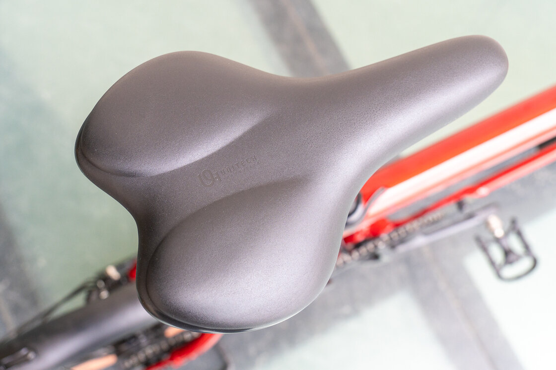 Rower składany Ahooga A-MAX Alfine 8 Ruby Red