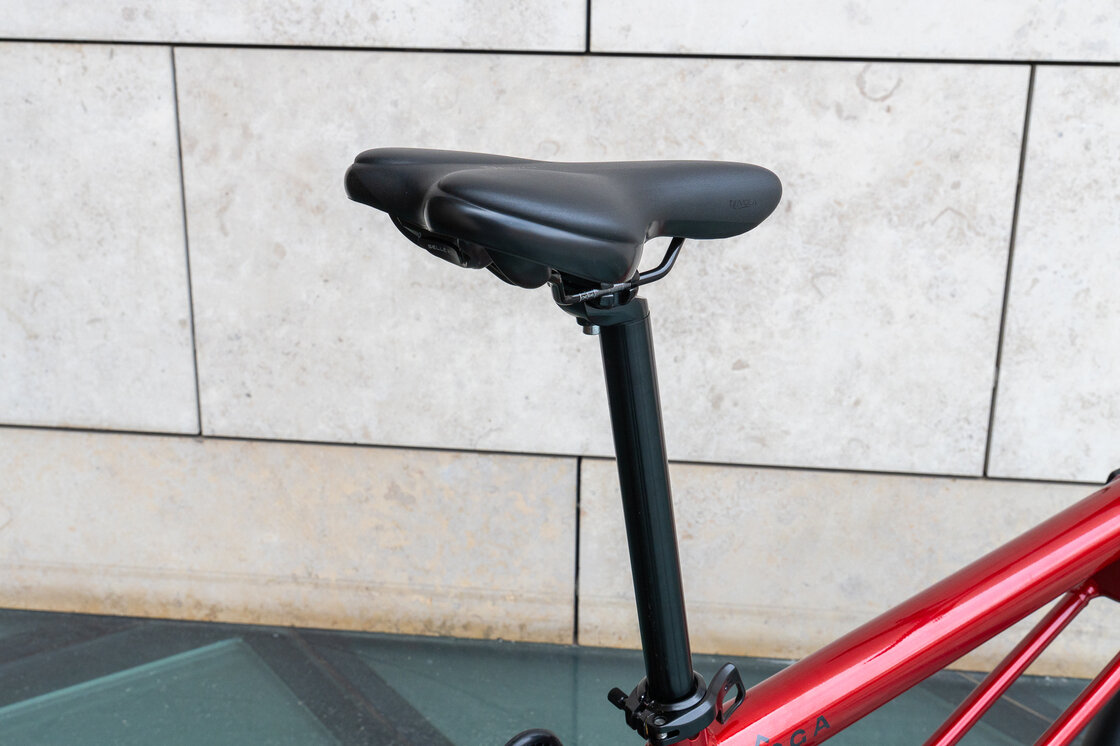 Rower składany Ahooga A-MAX Alfine 8 Ruby Red