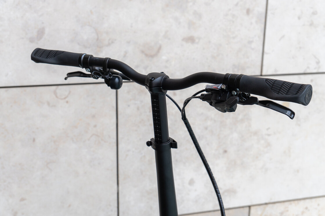 Rower składany Ahooga A-MAX Alfine 8 Ruby Red