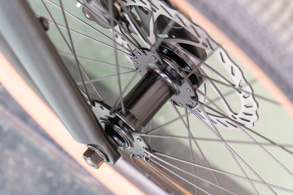 Rower składany Ahooga A-MAX Alfine 8 Ruby Red