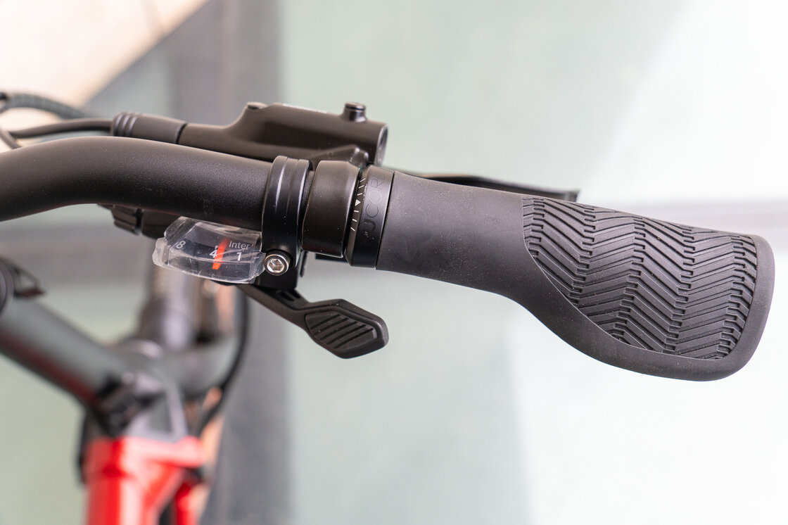 Rower składany Ahooga A-MAX Alfine 8 Ruby Red