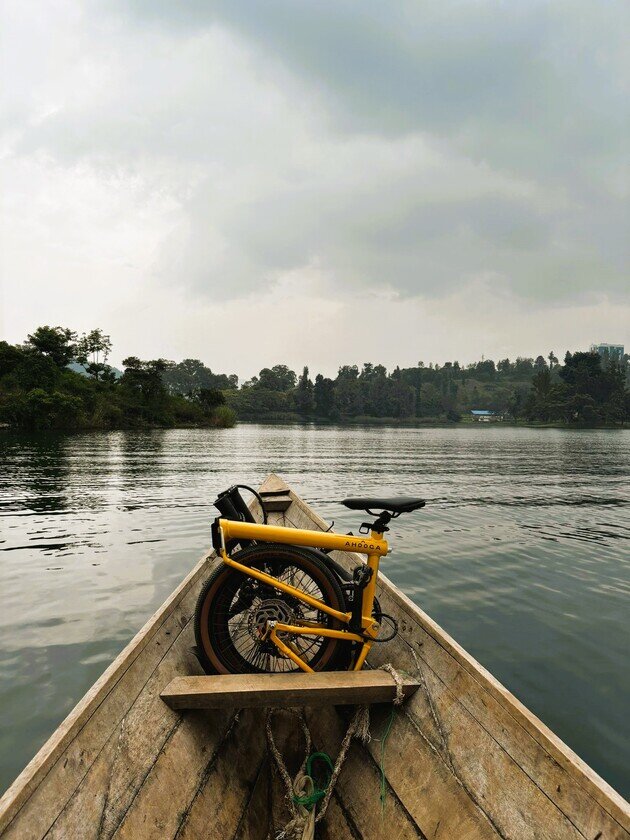 Rower składany Ahooga  A-MAX Derailleur Bumblebee