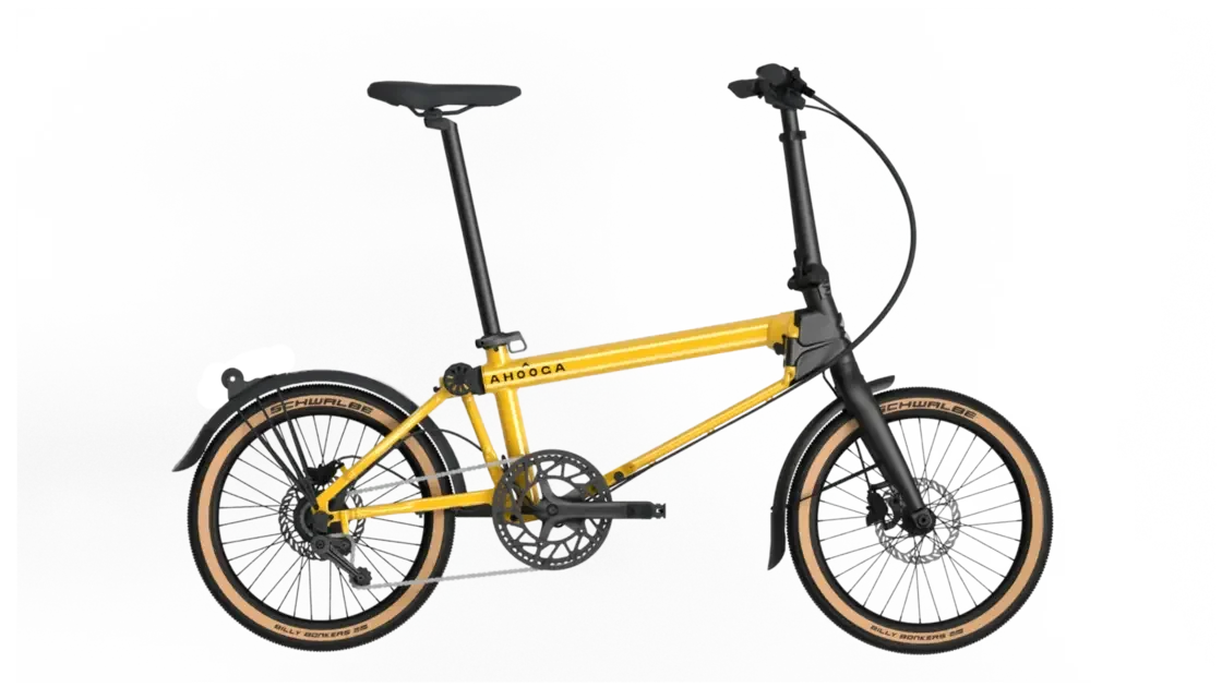 Rower składany Ahooga  A-MAX Derailleur 8 Bumblebee