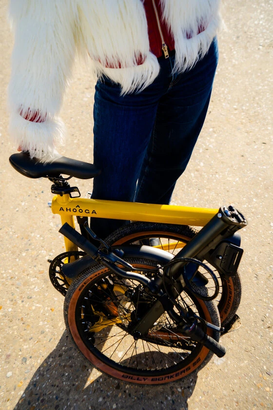 Rower składany Ahooga  A-MAX Derailleur 8 Bumblebee