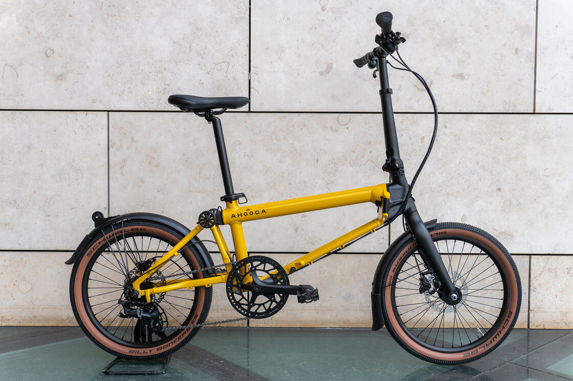Rower składany Ahooga  A-MAX Derailleur 8 Bumblebee