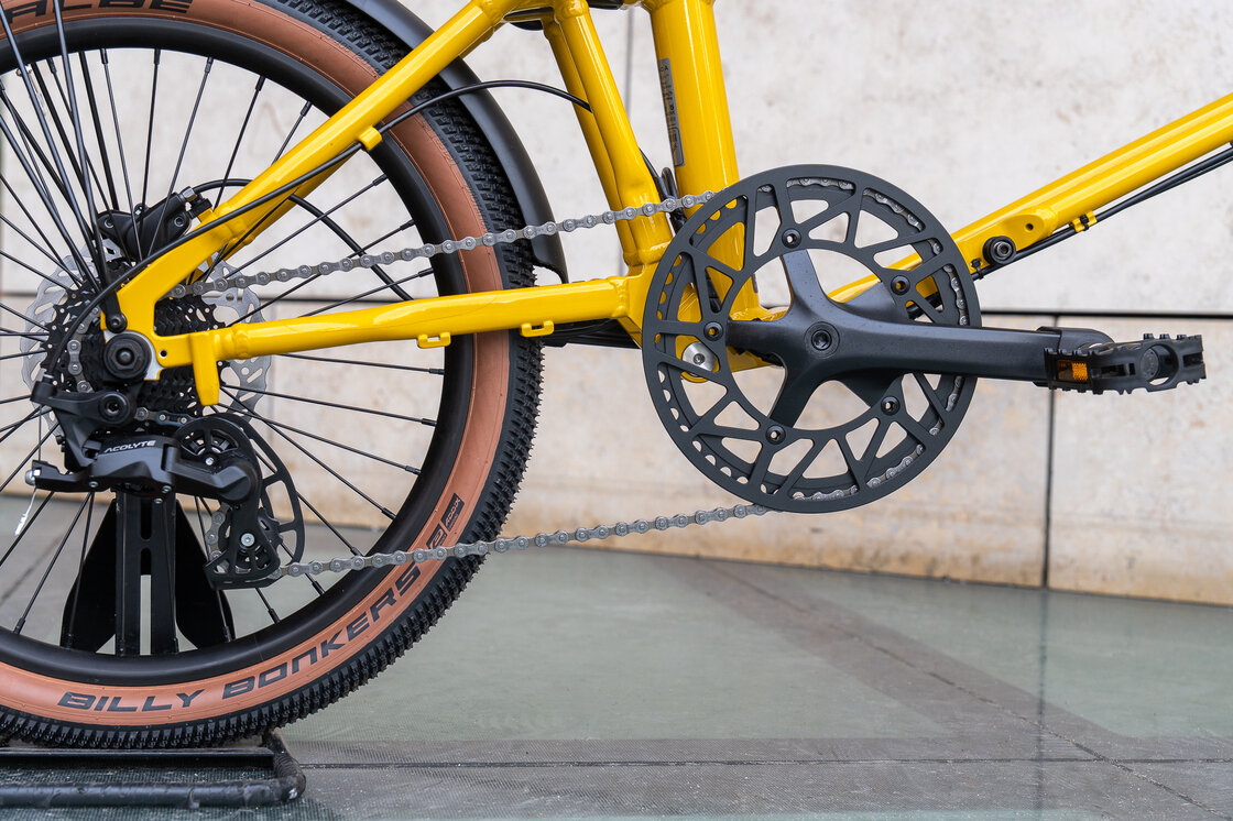 Rower składany Ahooga  A-MAX Derailleur 8 Bumblebee