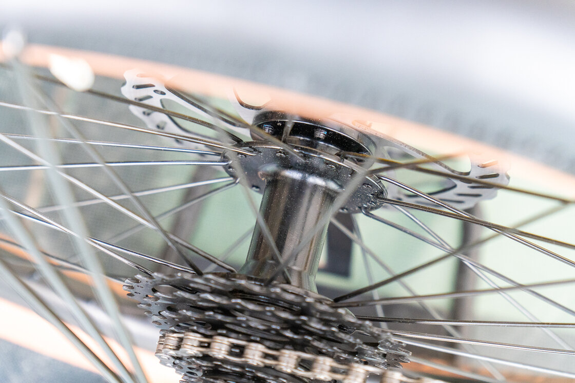 Rower składany Ahooga  A-MAX Derailleur 8 Bumblebee