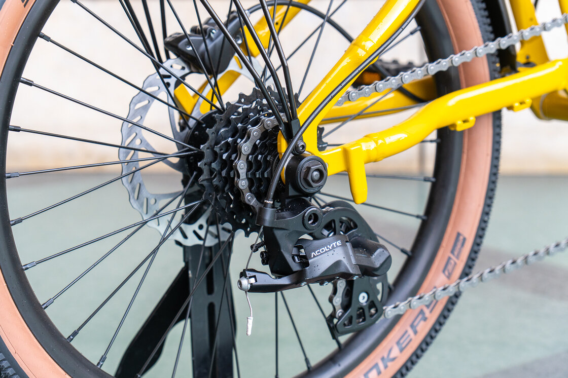 Rower składany Ahooga  A-MAX Derailleur 8 Bumblebee