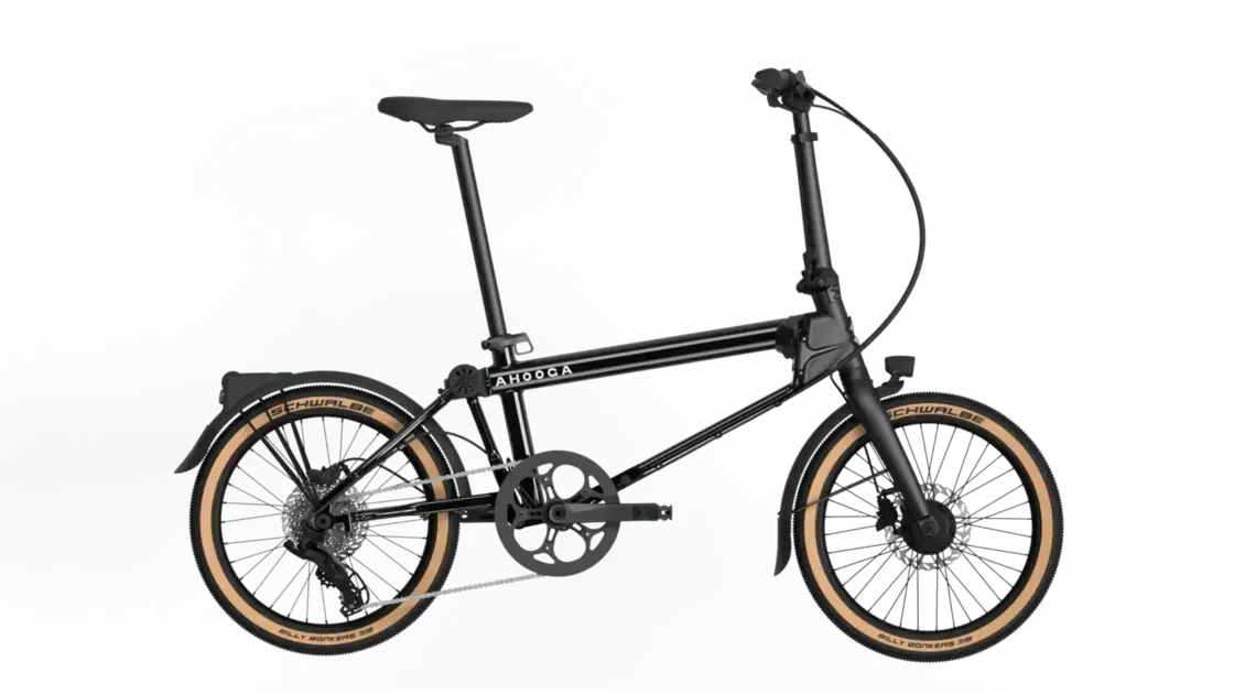 Rower składany Ahooga  E-MAX Derailleur  8 Cosmic black