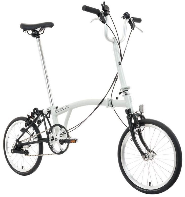 Rower składany Brompton A-Line 3 Papyrus White