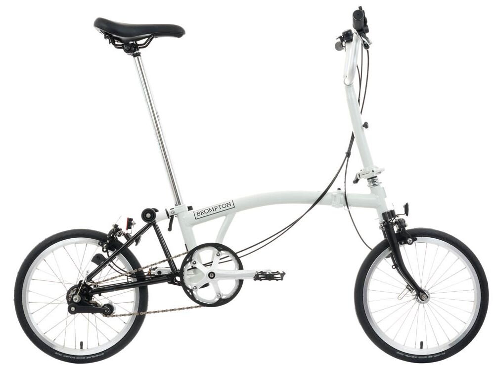Rower składany Brompton A-Line 3 Papyrus White