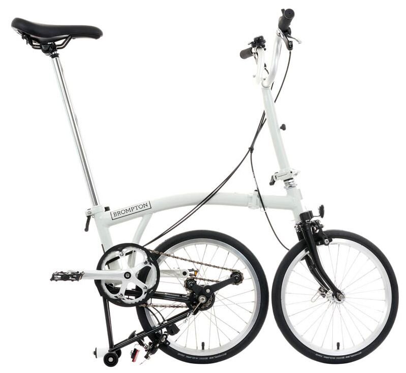 Rower składany Brompton A-Line 3 Papyrus White