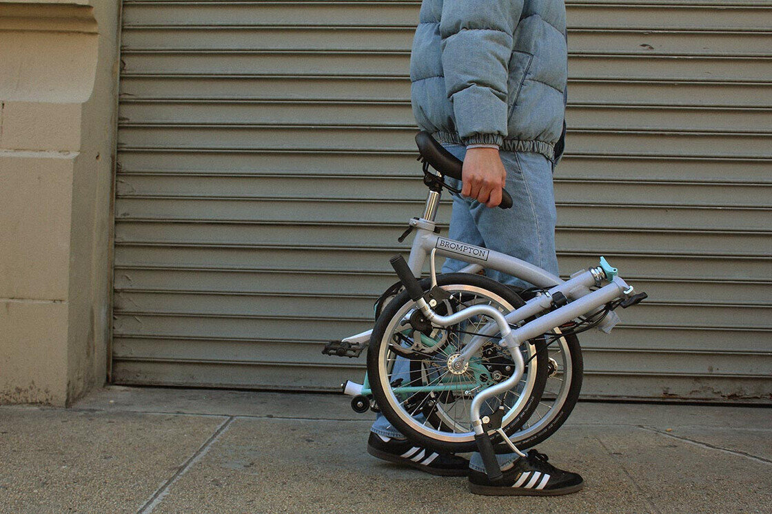 Rower składany Brompton A-Line 3 Papyrus White