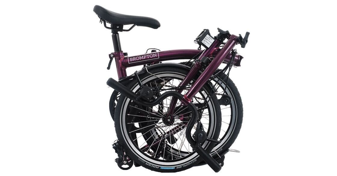 Rower składany Brompton C-Line 12 Amethyst Lacquer
