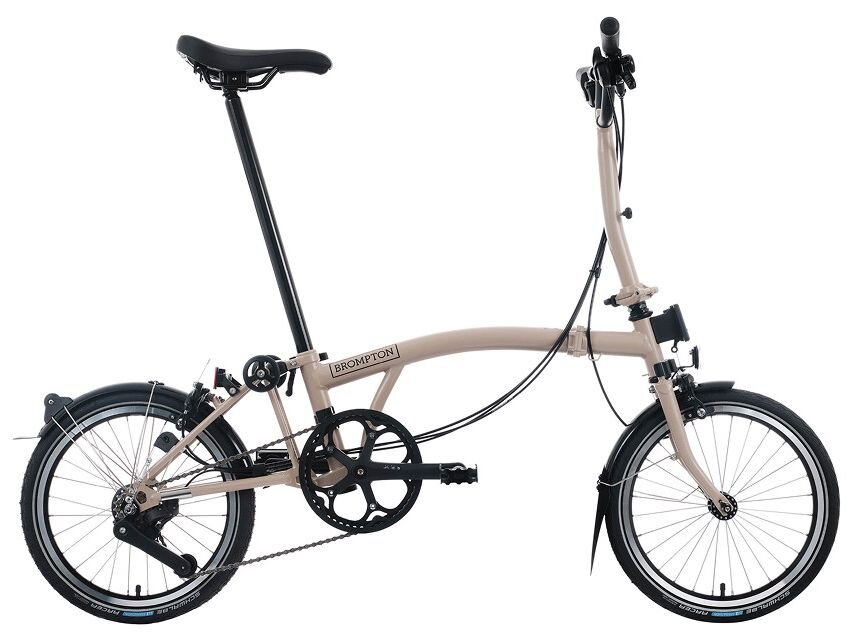 Rower składany Brompton C-Line 12 Dune Sand