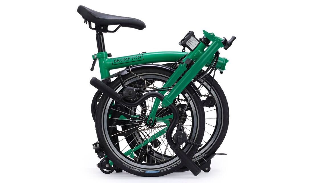 Rower składany Brompton C-Line 12 Palm Green