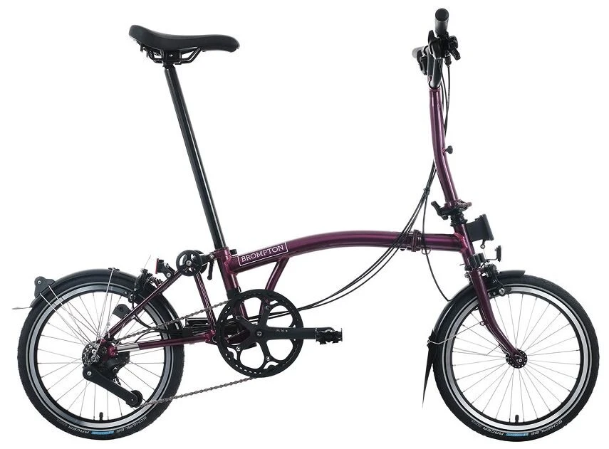Rower składany Brompton C-Line 12s Amethyst Lacquer