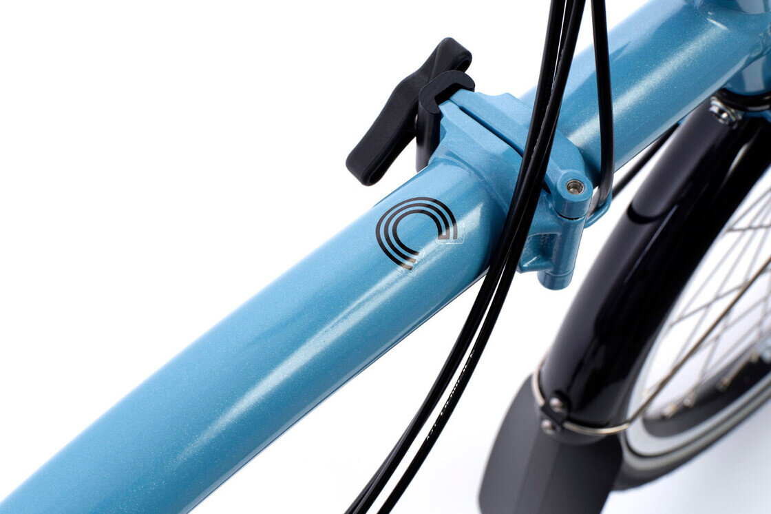 Rower składany Brompton C-Line 12s Cloud Metallic