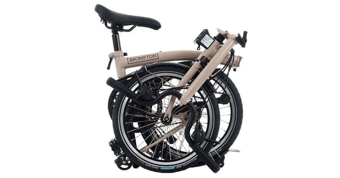 Rower składany Brompton C-Line 12s Dune Sand