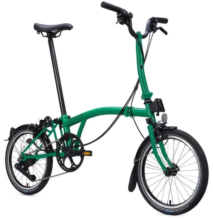Rower składany Brompton C-Line 12s Palm Green
