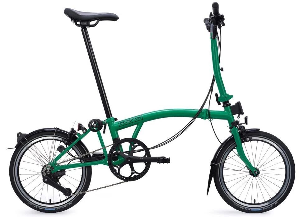 Rower składany Brompton C-Line 12s Palm Green