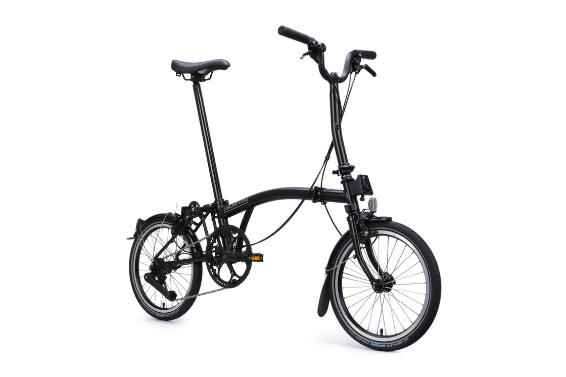 Rower składany Brompton C-Line 4s Red Plum