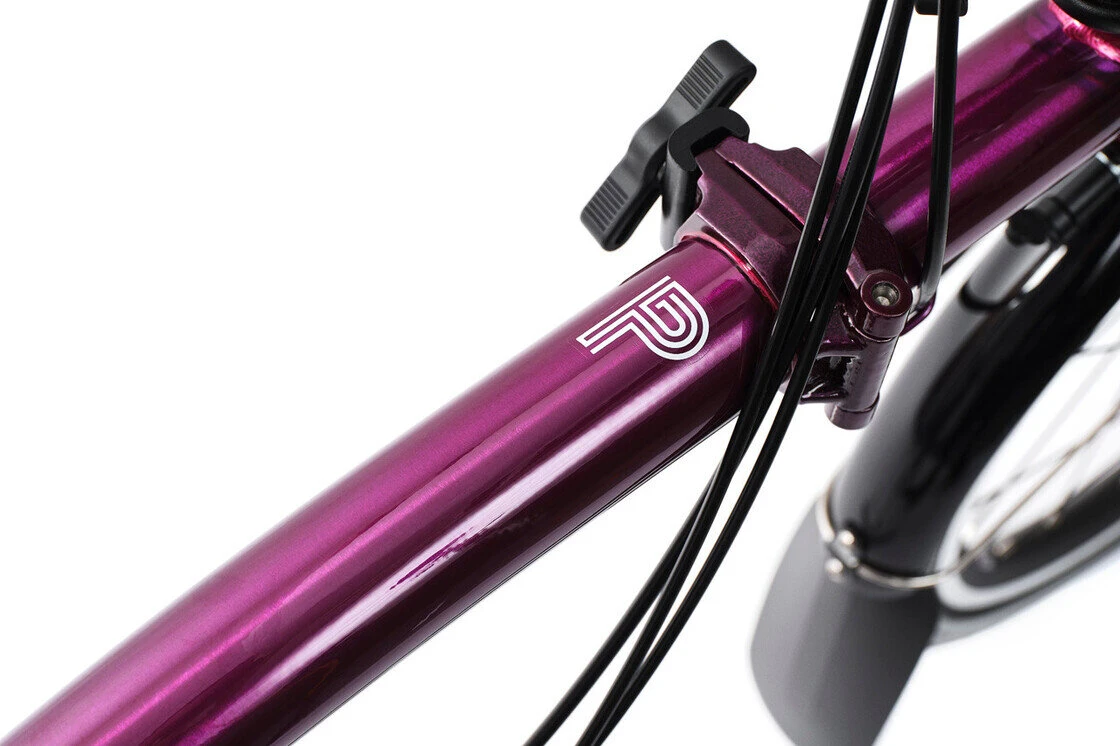 Rower składany Brompton C-Line 4s Dynamo SV8 Amethyst Lacquer