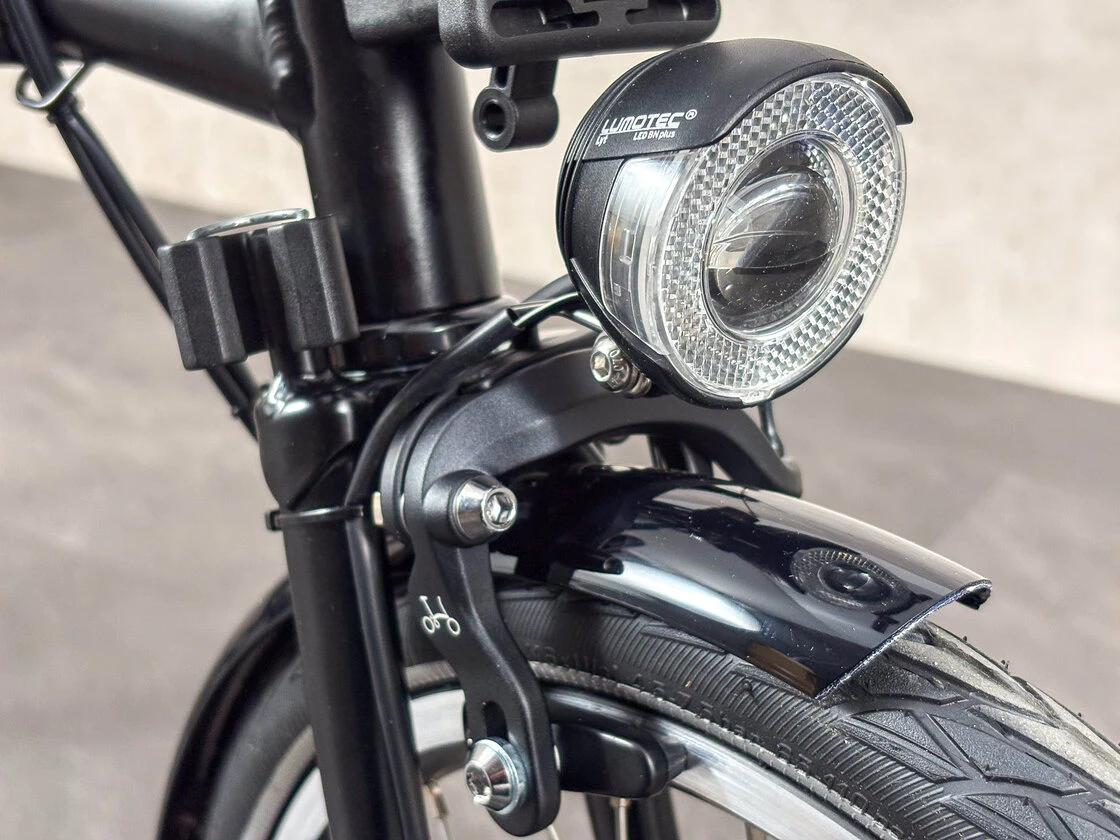 Rower składany Brompton C-Line 4s Dynamo SV8 Cloud Metallic
