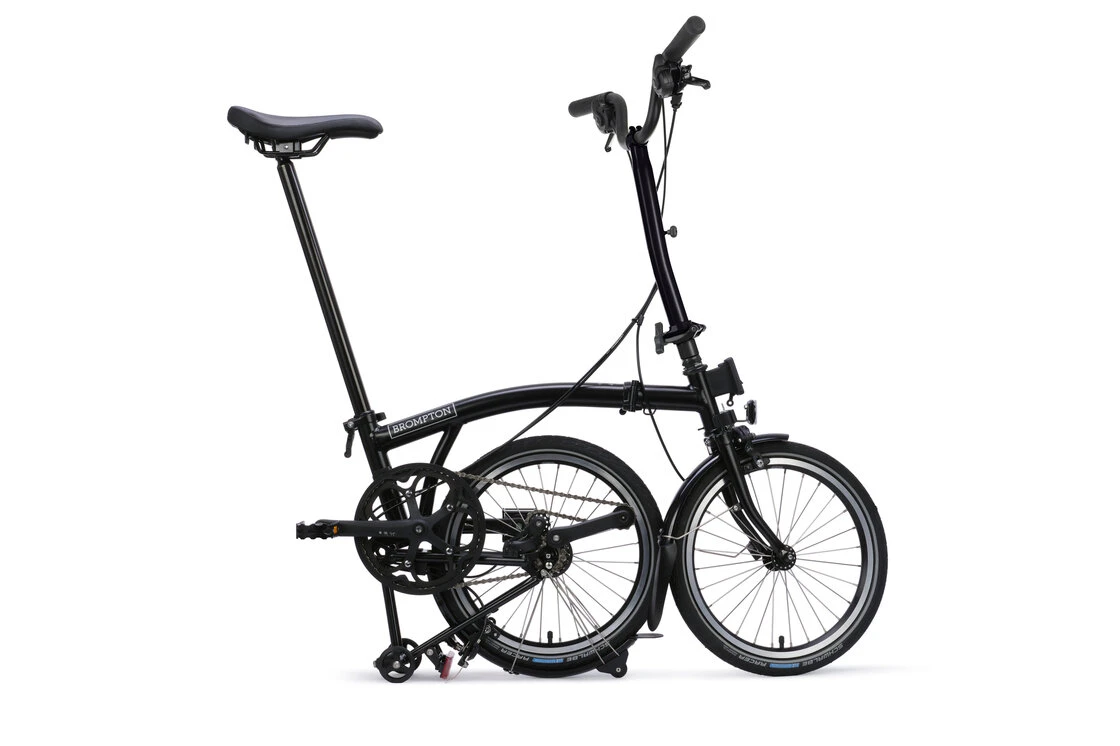 Rower składany Brompton C-Line 4s Dynamo SV8 Matt Black