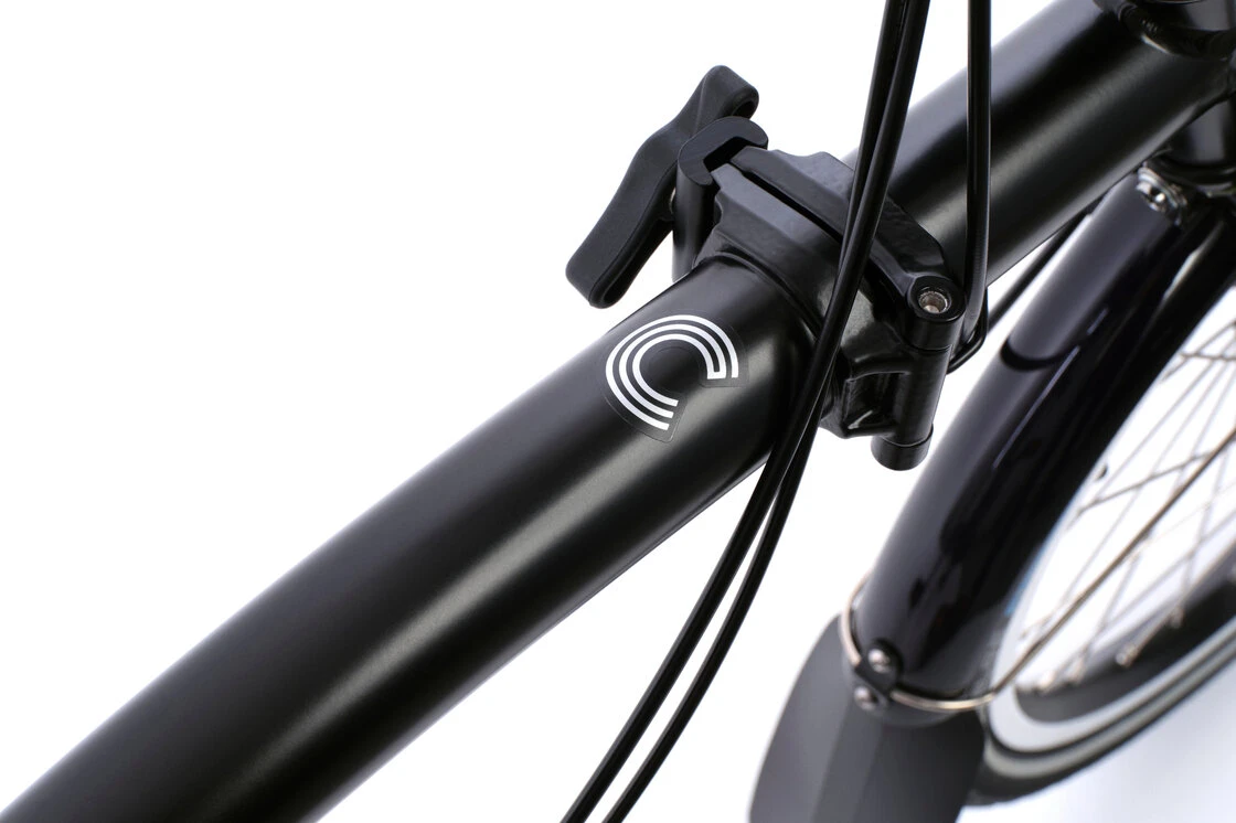 Rower składany Brompton C-Line 4s Dynamo SV8 Matt Black