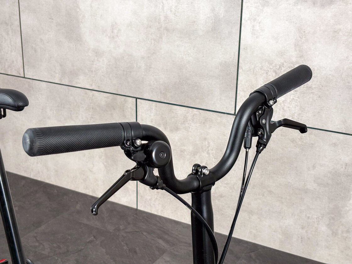 Rower składany Brompton C-Line 4s Dynamo SV8 Matt Black